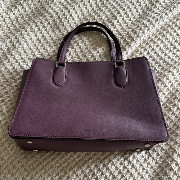 Kate Spade Shoulder Bag, Burgundy - Picture 2 of 5